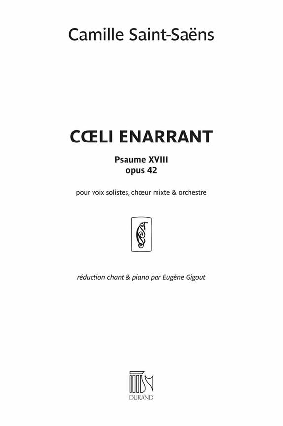 Coeli Enarrant Introducti.Ch-Piano